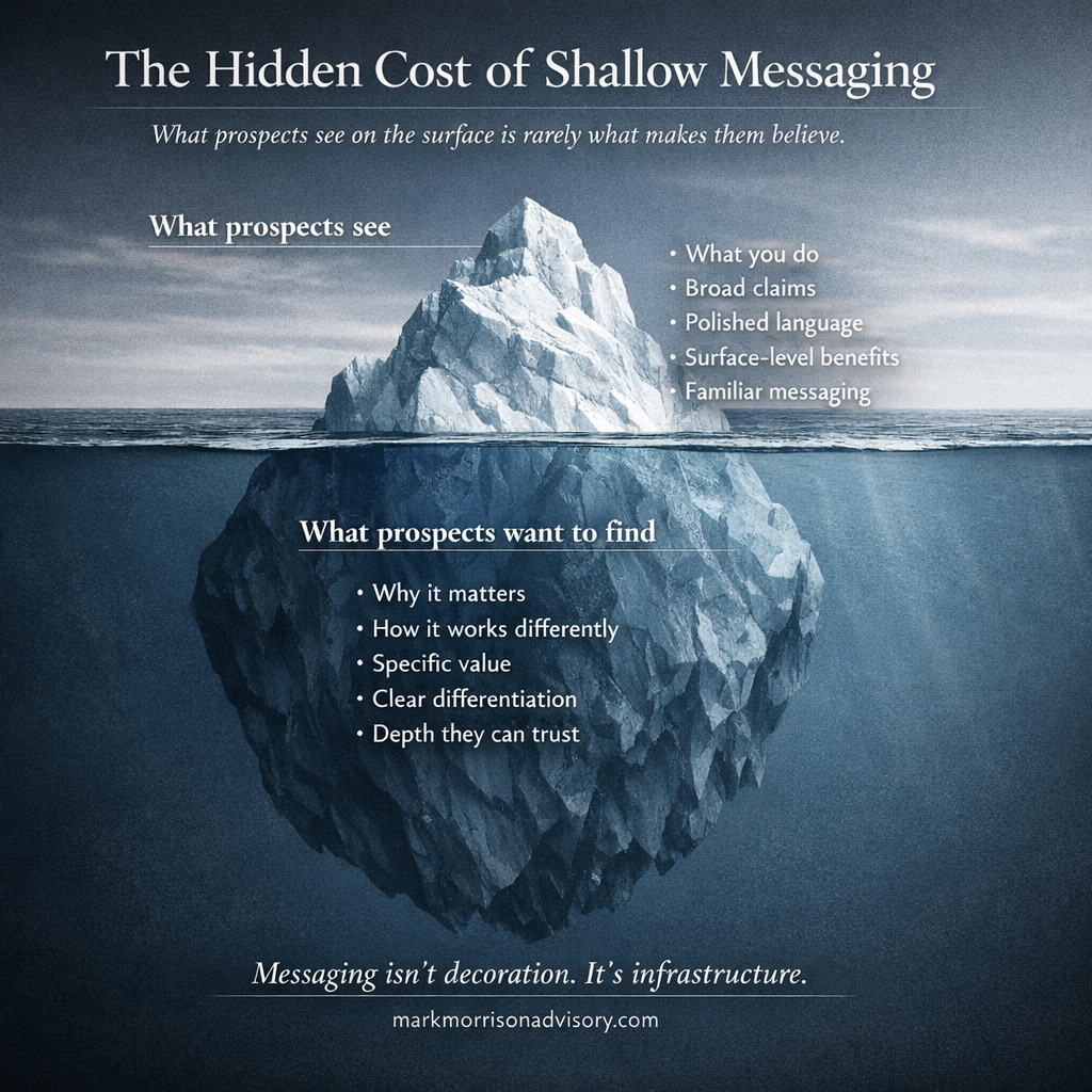 The Hidden Cost of Shallow Messaging